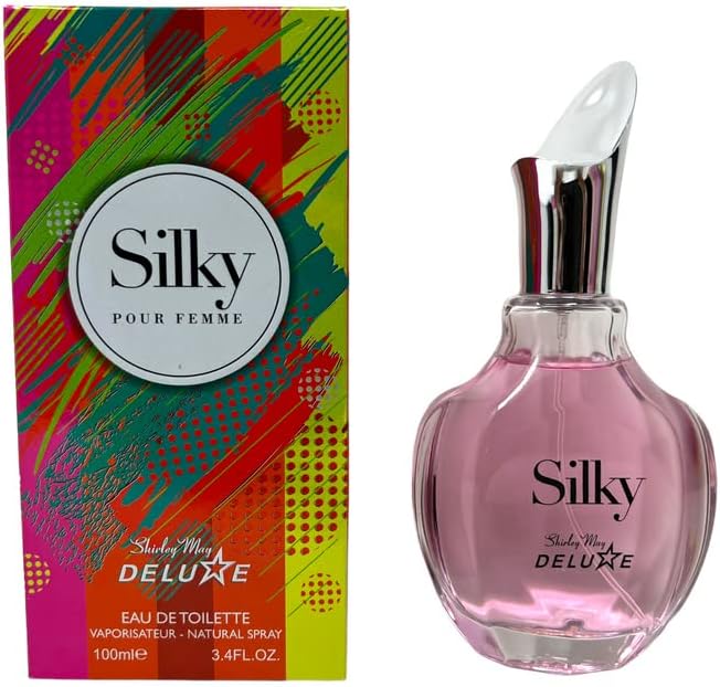 Women Perfume Silky Pour Femme Eau de Parfum Natural Spray Elegant Scent Fragrance for all Skin Types 3.3 Fluid Ounce