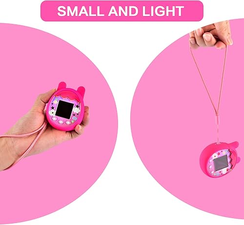 Miniatura 6 de Funda de silicona compatible con Tamagotchi Pix Virtual Pet Game Machine funda protectora de gel suave para Tomagatchie Giga Pet Mini Toy Funda de