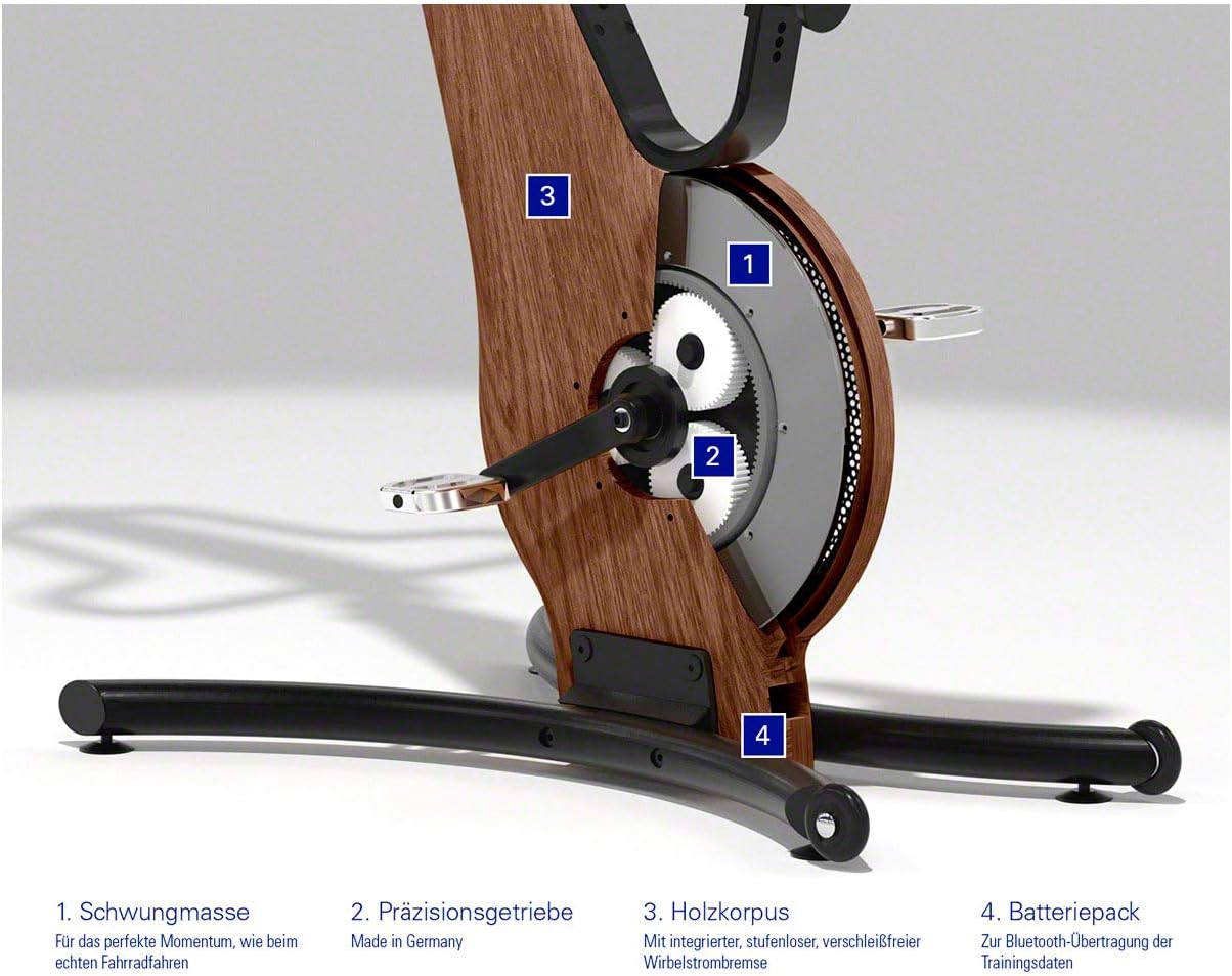 Nohrd Indoor Exercise Bike - Walnut