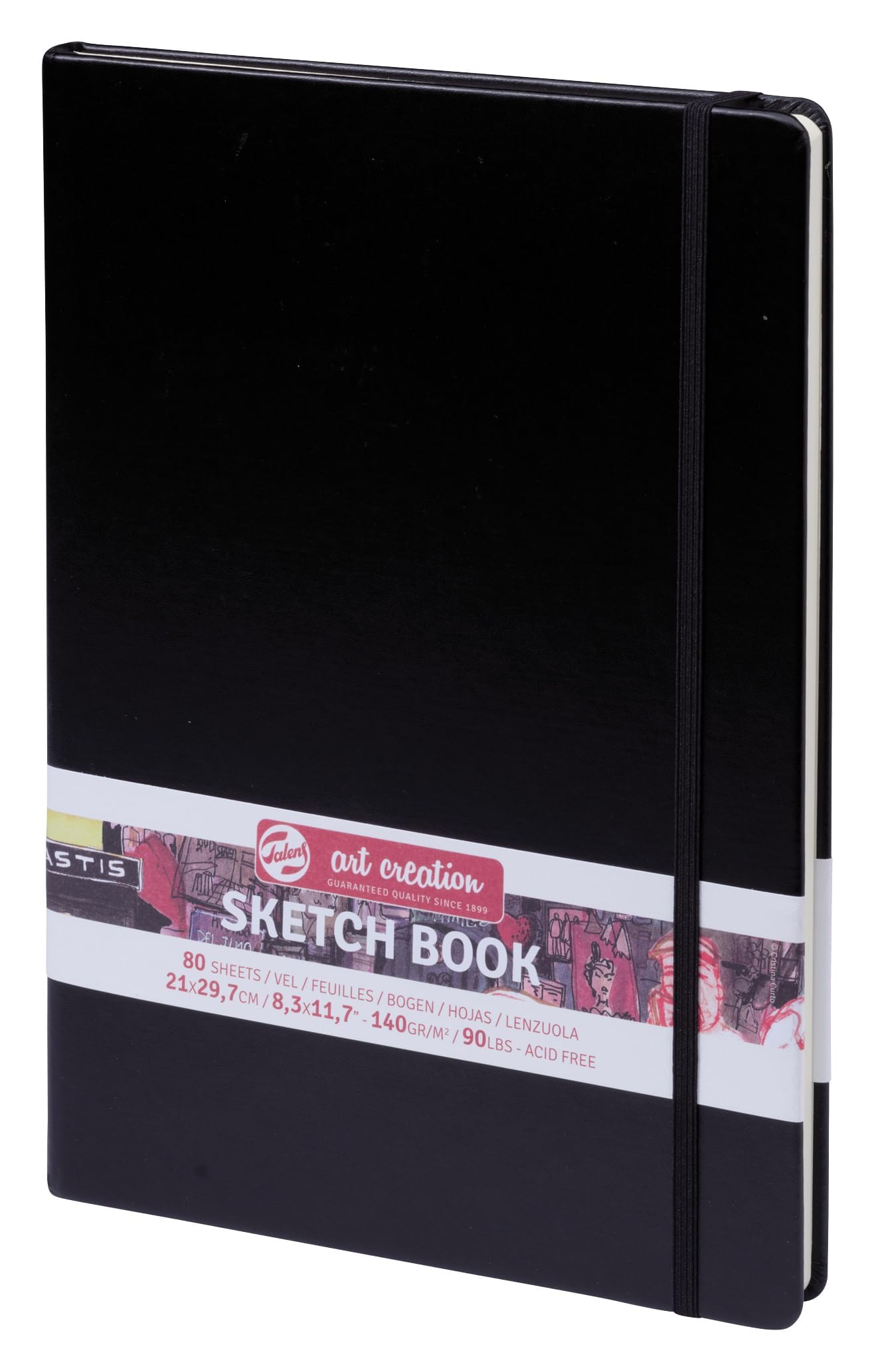 Amazon.com: Talens Art Creation Sketchbook Black 21x29,7 cm, 140