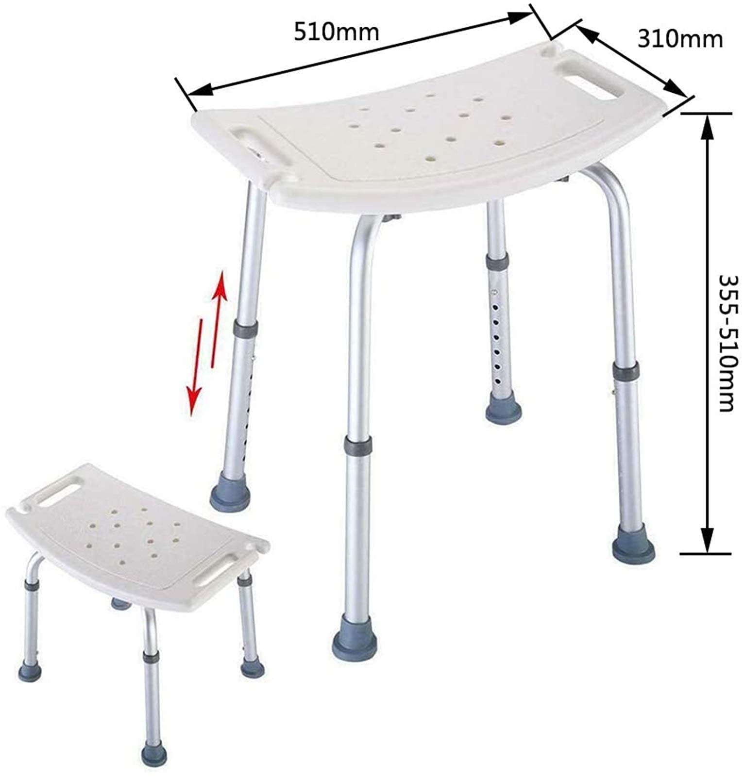 Asiento de Ducha,Sillas de Ducha para Personas Mayores,Tina de baño para Ancianos Silla de Ducha Banco de Mujer Embarazada Taburete de baño Asiento Taburete de Casa de Baño Anciano