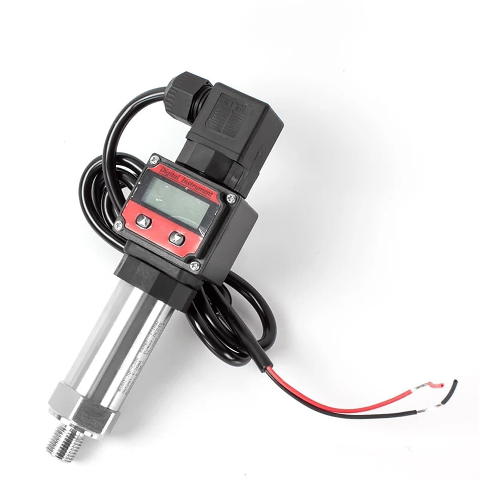 Transmisor de presión LCD de alta precisión - Sensor de presión de agua NPT1/8 - Salida de 0-10 V - Medición de presión digital(0-0.1bar 0-20mA)