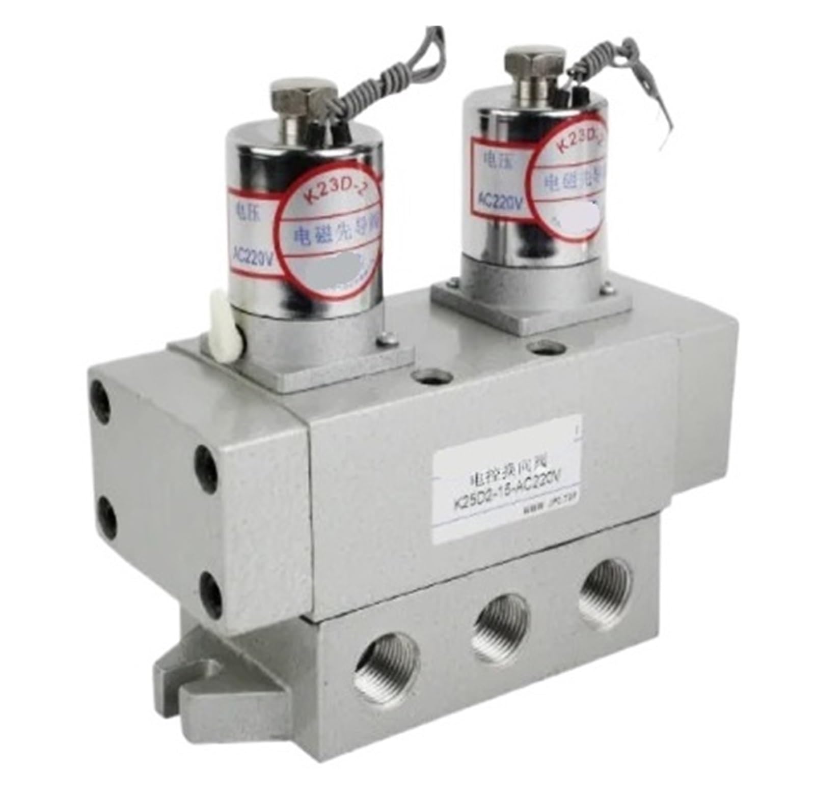 Vanne directionnelle K25D2-15-AC110V à commande électrique pour circuit d'air comprimé