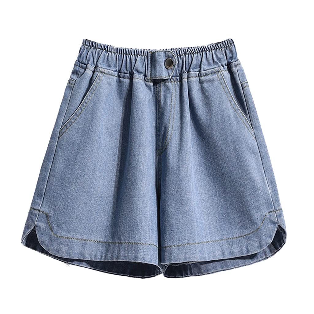 UXZDX Summer Women's Denim Shorts Jeans 