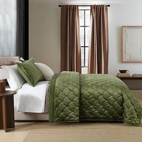 Miniatura 9 de HORIMOTE HOME Juego de edredón de terciopelo tamaño Queen, juego de edredón de terciopelo de lujo azul claro, juego de ropa de cama de 3 piezas