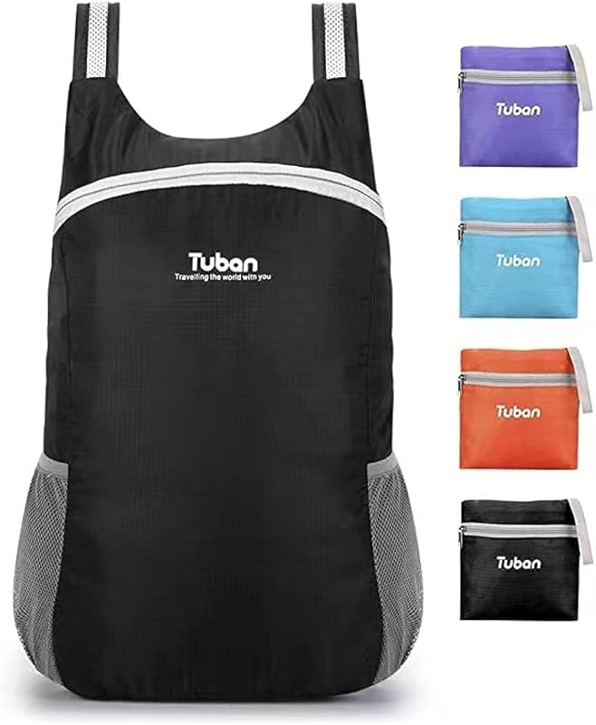 Mochila resistente al agua, plegable, ultraligera, para viajes, camping, senderismo al aire libre
