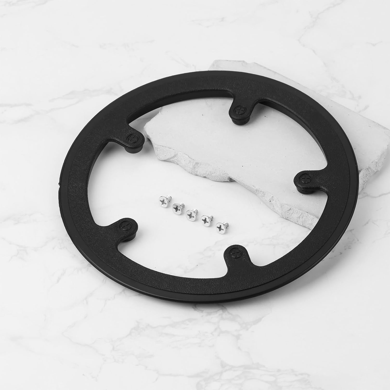 2Pcs 5-Hole 40 Teeth Bike Chain Guard Chain Guide Frame Wrap Protector