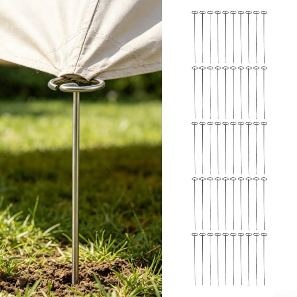 Picchetti per giardino Forma G per Tappeti Esterni Picchetti(15cm)