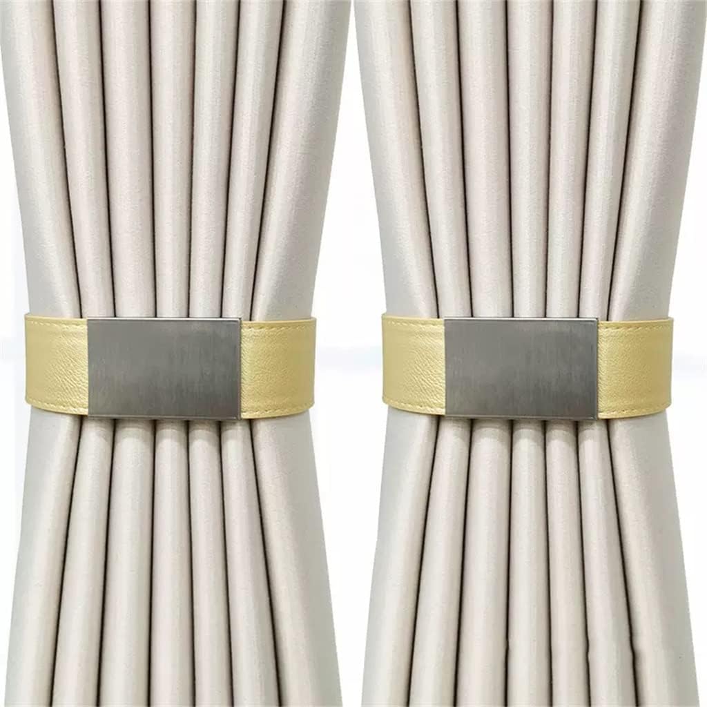 FMURY Magnetic Curtain Straps A Pair of Curtain Straps Tie Straps Tie Straps Curtain Buckle Tie Rope Curtain Accessories Tie