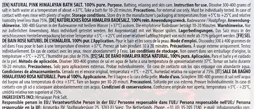 Sal Rosa del Himalaya Gruesa 1300g – Sal Mineral Natural para Cuidado Corporal, Exfoliación y Bienestar – Grano Grueso – Uso Cosmético y Relajante - imagen 9