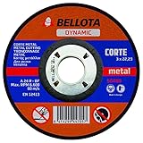 Disco para corte metal Bellota 50480-230 - DISCO ABR. DYN. C. METAL 230