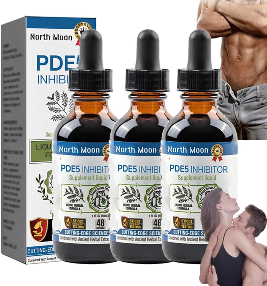 Easyrx Pde5 Inhibitor Supplement Drops, Malebiotix Pde5 Inhibitor Supplement Drops, Pde5 Inhibitors for Men Drops, Pde5 Inhibitor Drops, Aafq Secret Drops for Strong Men (180ml)