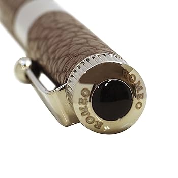 ROMEO No．3 ボールペン レザー バーントアンバー