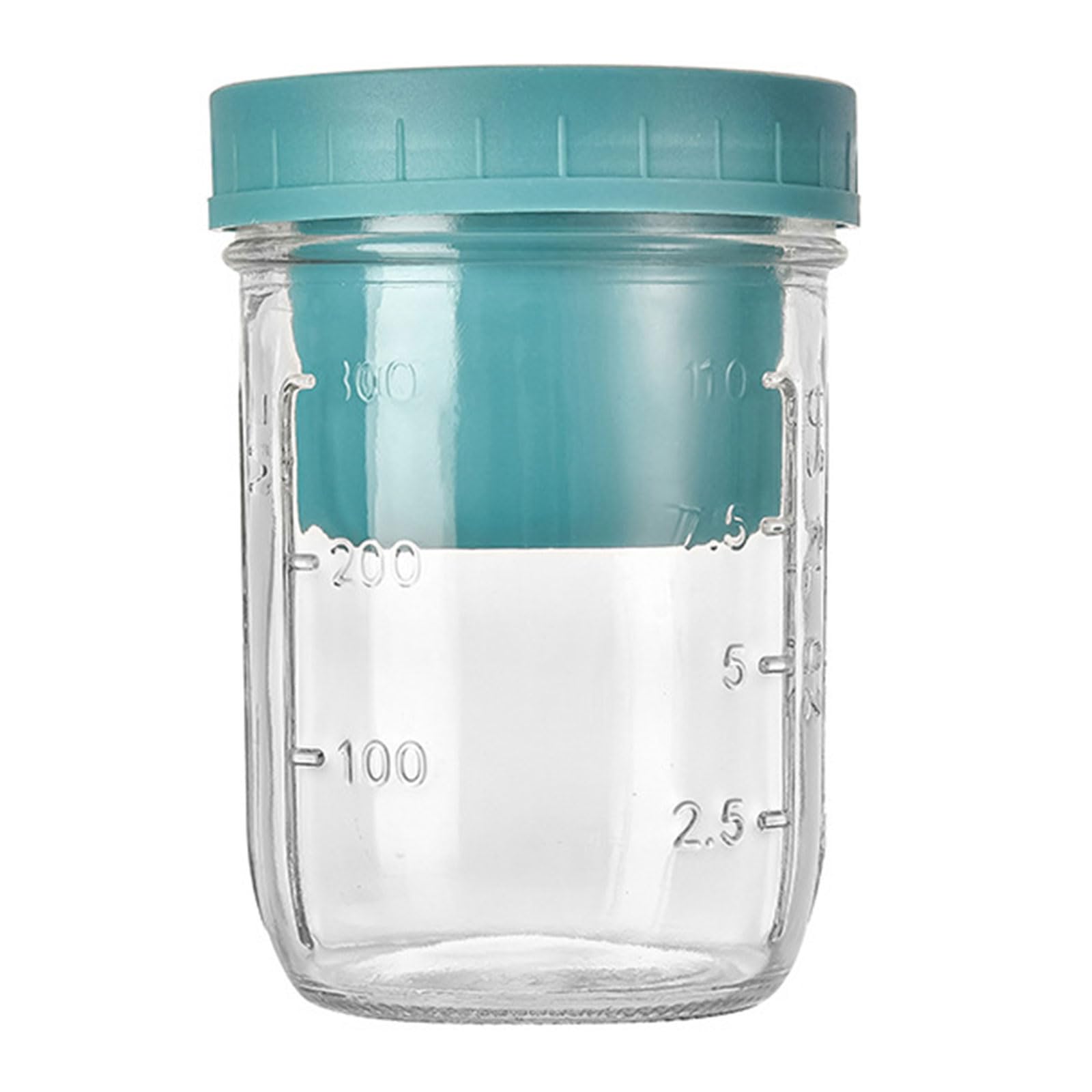 Oxxggkao Dark Green Leakproof Glass Salad Jar With Separate Sauce Compartment For Meals Or Travel Salad Pods Jar