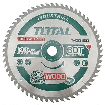 TOTAL Wood Cutting Tray 12 Inch 60 Teeth Model: TAC231923