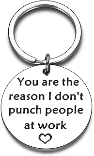 Employee Appreciation Gifts for Women Coworker Keychains Work Bestie Friend Female Boss Lady Day Christmas Supervisor Leader Manager Colleague Leaving Retirement Thank You Farewell Going Away Birthday