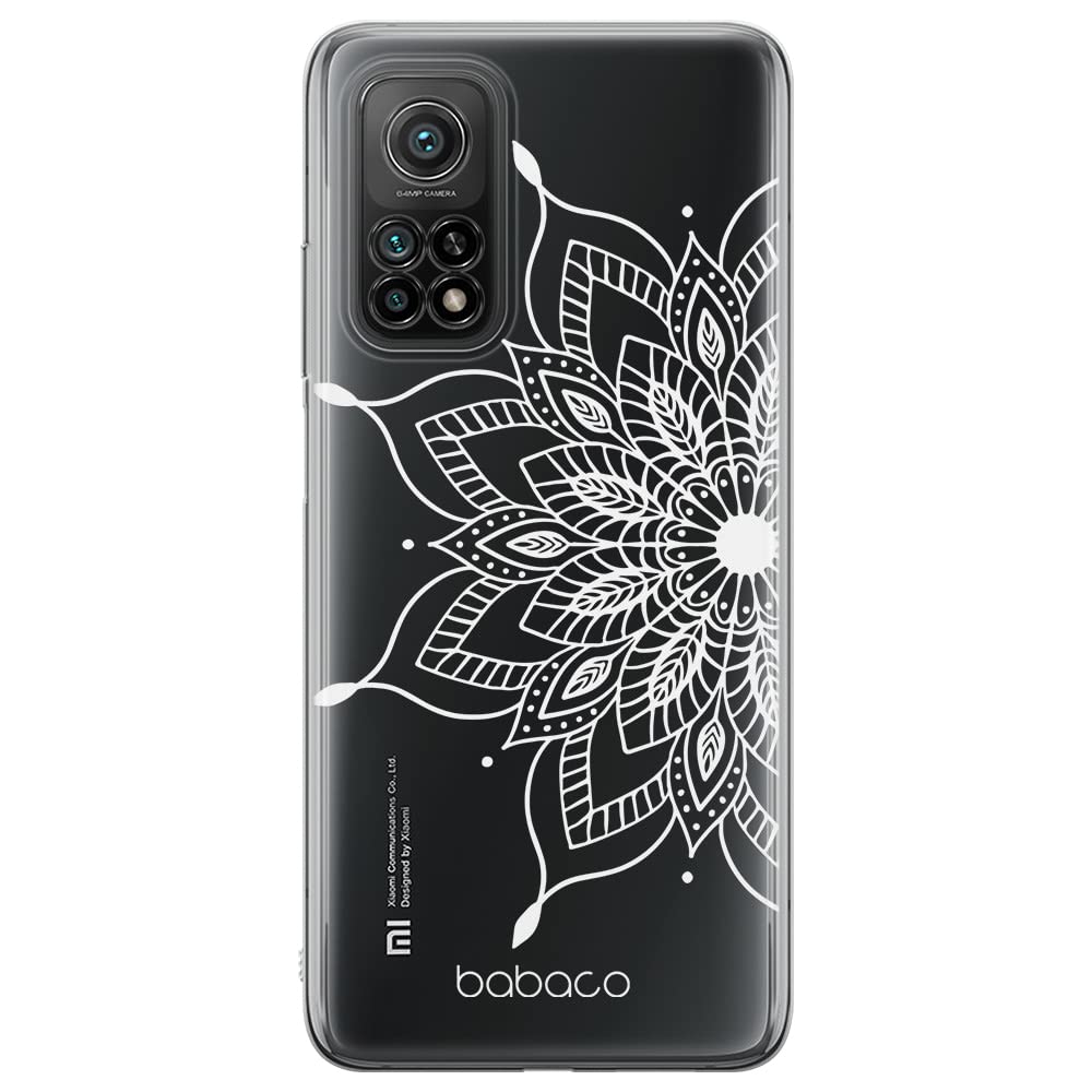 Babaco ERT GROUP mobile phone case for Xiaomi REDMI NOTE 9T original and officially Licensed pattern Mandalas 004 optimally adapted to the shape of the mobile phone, partially transparent
