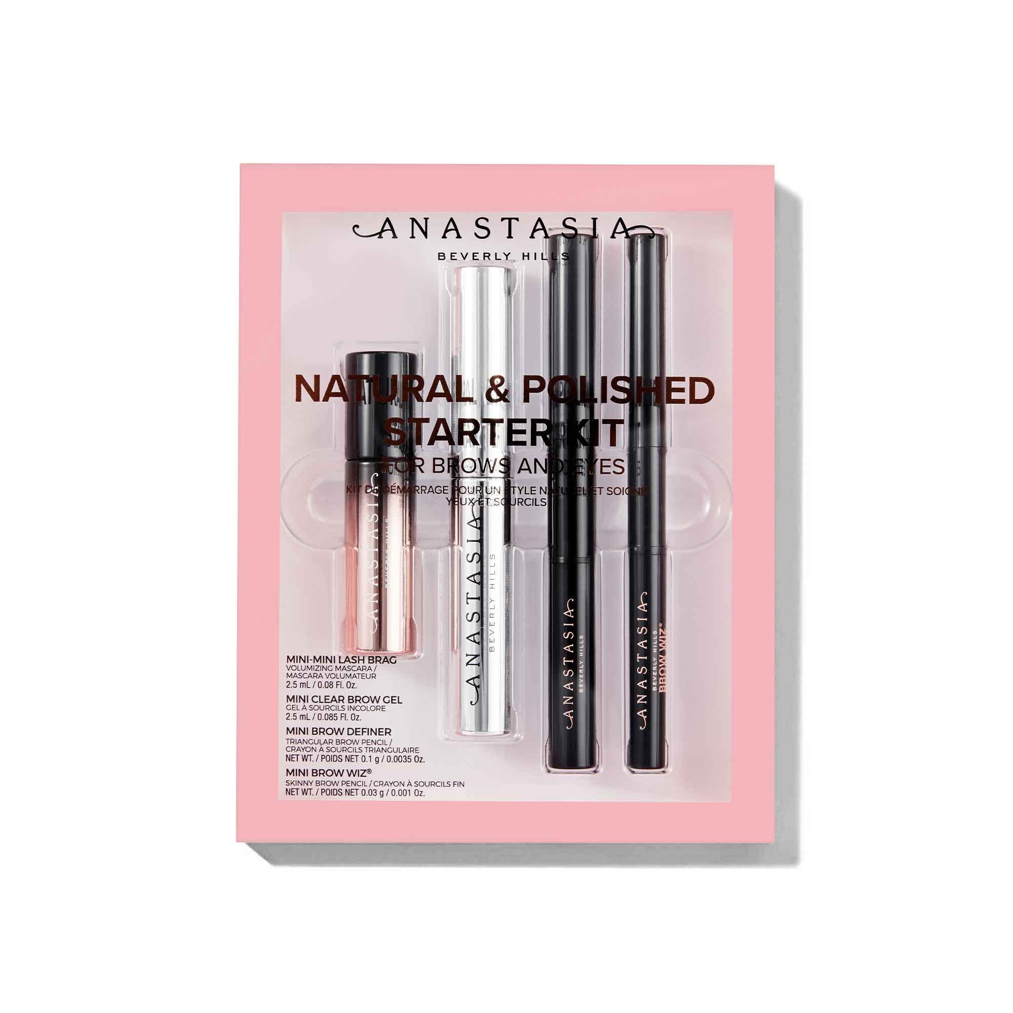 Anastasia Beverly Hills- Natural & Polished Starter Kit - Soft Brown