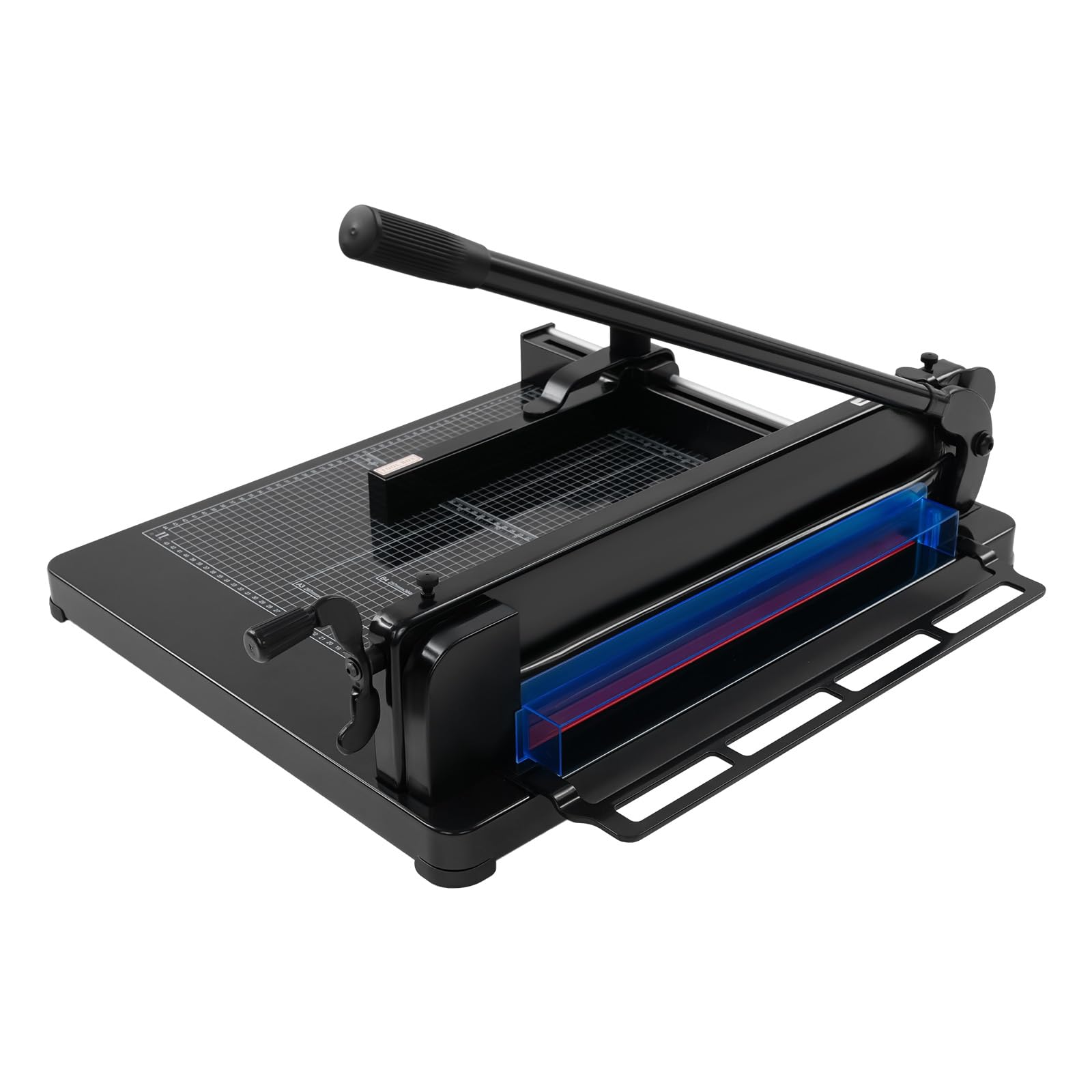 Taglierina impilabile per 400 fogli, taglierina professionale con blocco di sicurezza, taglio preciso, taglierina a leva 40 mm, spessore di taglio