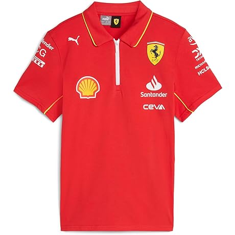 Scuderia Ferrari Kids 2024 Team Polo