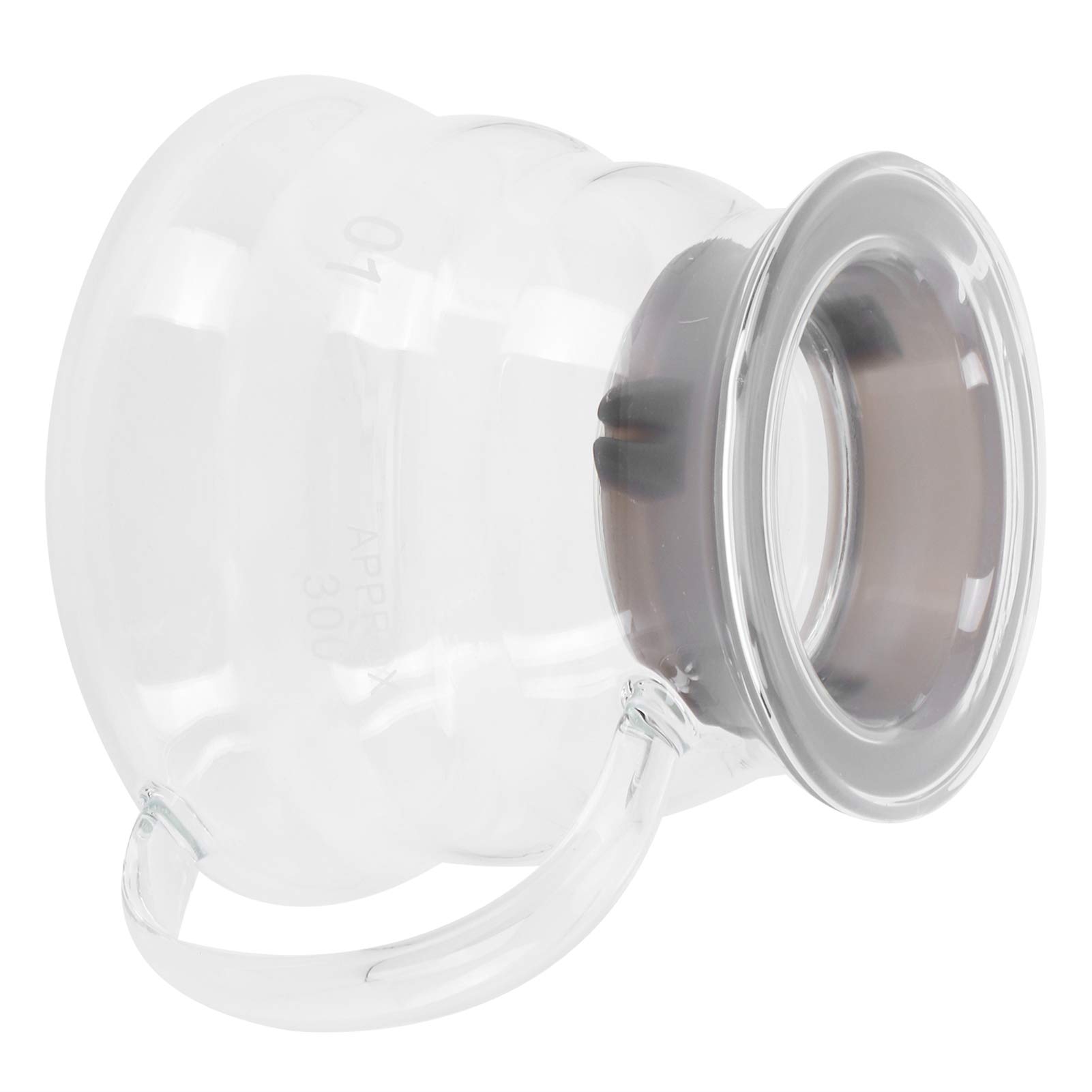 Glass Coffee Server, Jar Coffee Sharing Pot Sharing Pot Jar Pots 300ml 500ml 700ml300ml 700ml Potted Plant Planting with Brewed Water for Planter Cafe Servers (300ml)