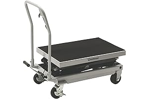 Strongway 2-Speed Hydraulic Rapid Lift XT Table Cart: Empowering Colossal Burdens with...