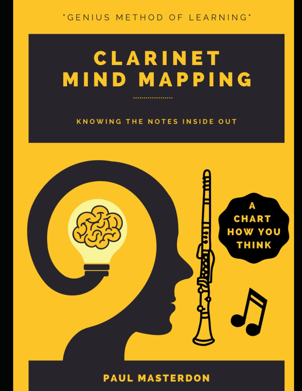 Clarinet Mind Mapping: A Clarinet Fingering Chart How You Think: 1 (Clarinet Mnemonics)