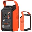 Takki Portable Camping Power Station with Lantern, 22500mAh Solar Generator with Peak 120W/110V AC Outlet USB Port, Laptop Charger Power Supply for Camping Home Emergency