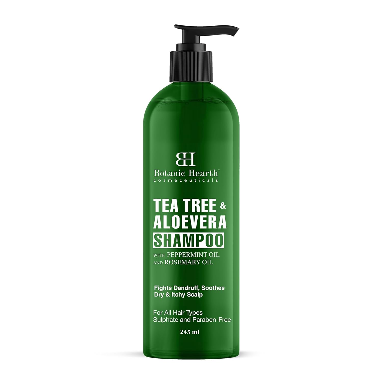 Amazon.in Buy Botanic Hearth Tea Tree & Aloe Vera Shampoo with