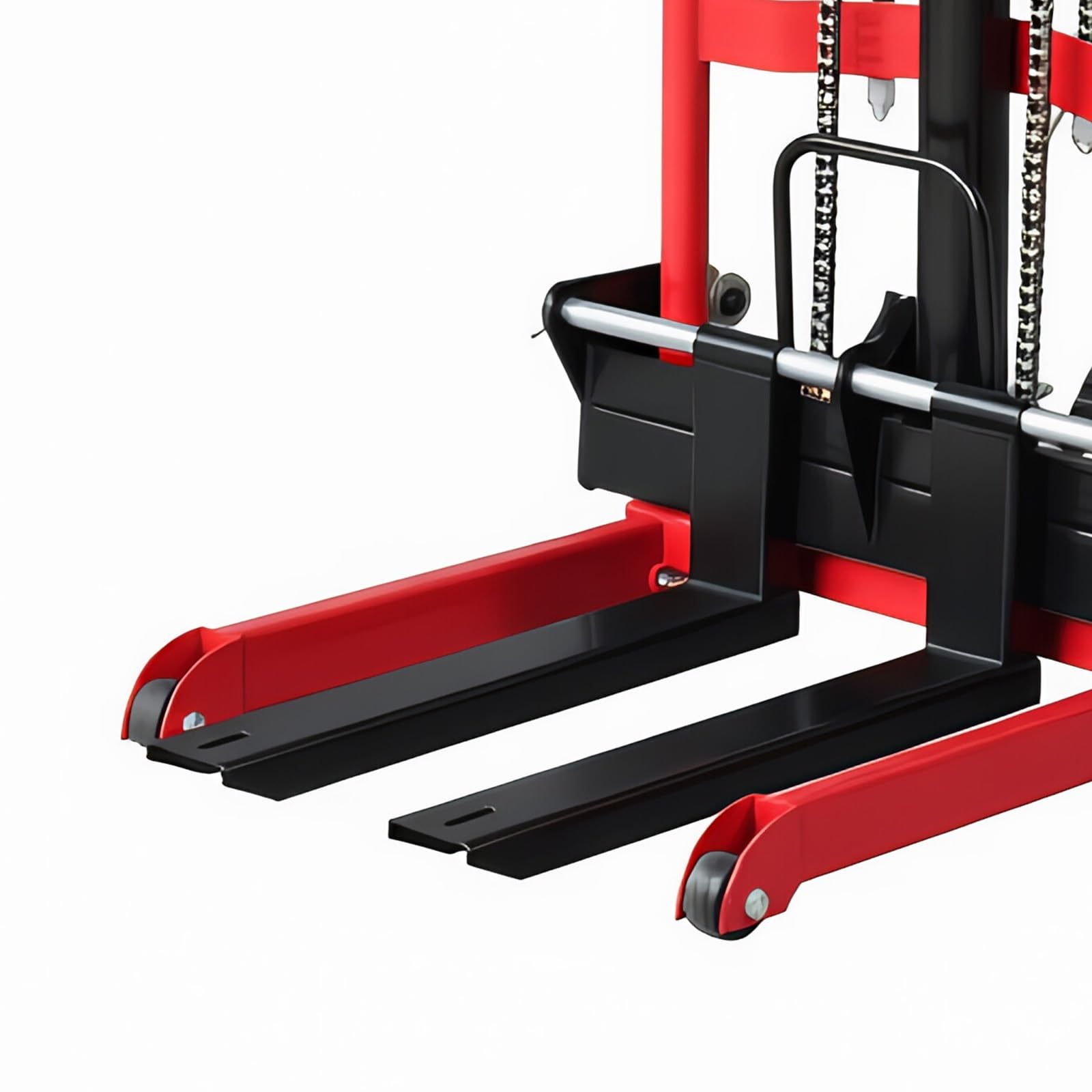 wózek paletowy Ręczny podnośnik paletowy o udźwigu 200 kg, składany wózek widłowy do magazynu do magazynu przemysłowego