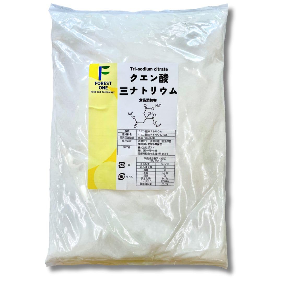 Amazon.co.jp: クエン酸三ナトリウム 4㎏ (1kg×4) クエン酸トリ