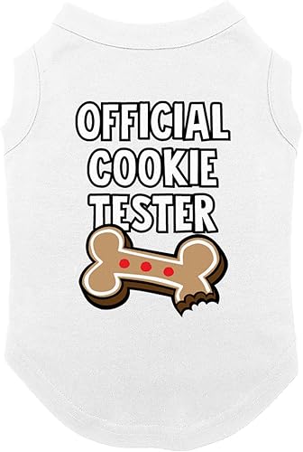 Miniatura 5 de Camiseta oficial de galletas  Merry Christmas Christmas Gingerbread Dog Shirt (azul real, 3XL)