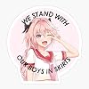 Cute Girls Lewd Femboy Smug Anime Trap Astolfo PCS Cute Vsco Vinyl Aesthetic Waterproof Stickers Laptop Hydroflask Skateboard Computer Stickers, White