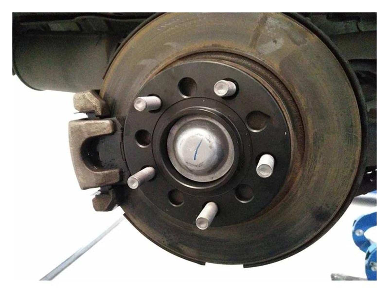 2 Piezas 15/20/25/30/35mm PCD 4x100 CB 54,1mm Adaptador Espaciador De Rueda Para Citroen Para C1 Para C-Zero Separadores De Rueda(5mm)