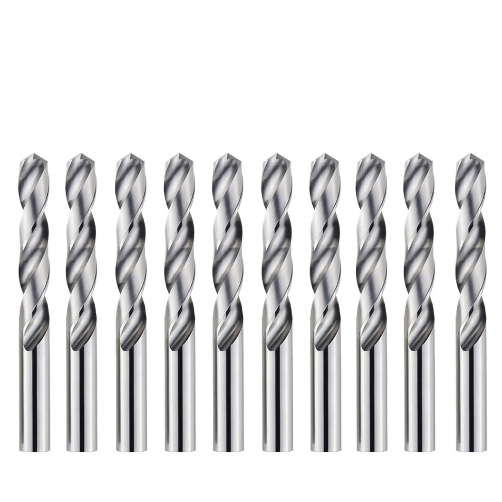 Foret helicoidal carbure monobloc 6.05x55mm pour metal dur CNC - 5