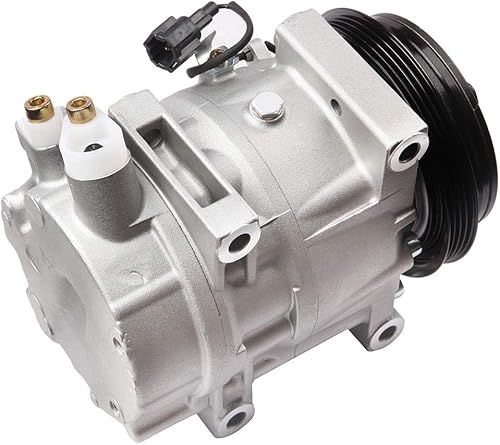 Miniatura 2 de LUJUNTEC 2001-2004 Compatible para Nissan Pathfinder AC Compressor y AC Embrague Refrigeración Fuerte