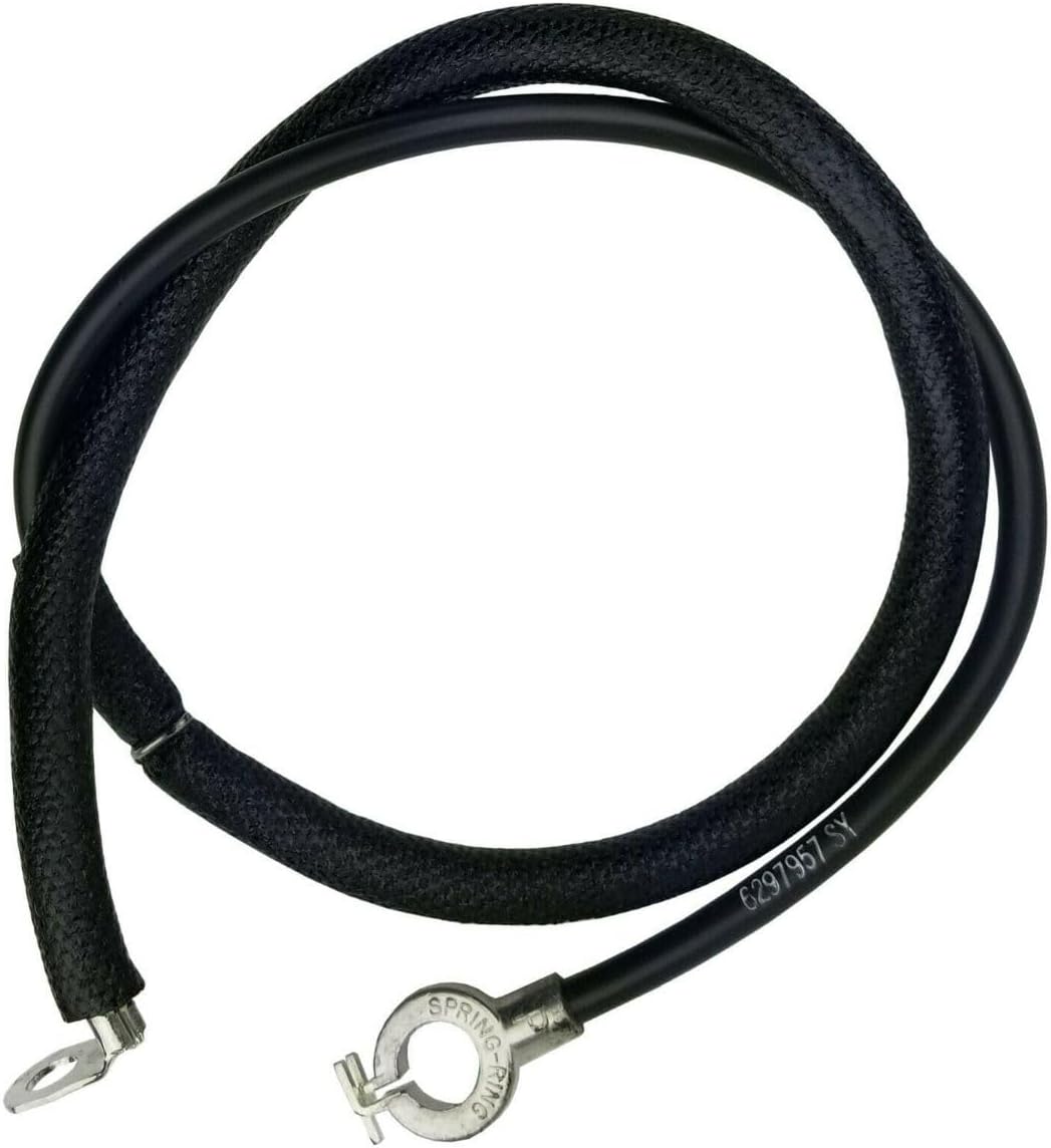 Inline Tube Compatible with 1969 Pontiac GTO Positive Battery Cable W/Spring Ring For HO Ram Air Car