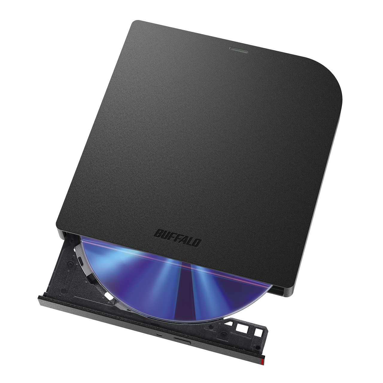 BUFFALO MediaStation 6X Portable Type-C USB 3.2 (Gen 1) Blu-ray Drive/External, Plays and Burns Blu-Rays, DVDs, and CDs. Compatible with PC/Mac Laptops and Desktops