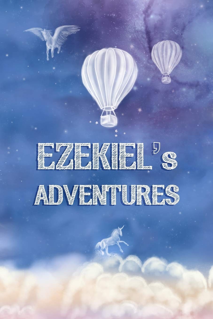 Ezekiel's Adventures: Softcover Personalized Keepsake Journal, Custom Diary, Writing Notebook with Lined Pages (Journey to Imagination)