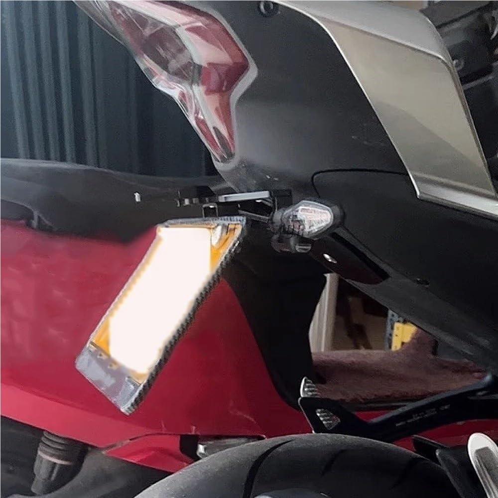 Portatarga Accessori per staffa in alluminio per supporto targa posteriore per moto per 450 SR 450SR 450sr 2022 2023 2024
