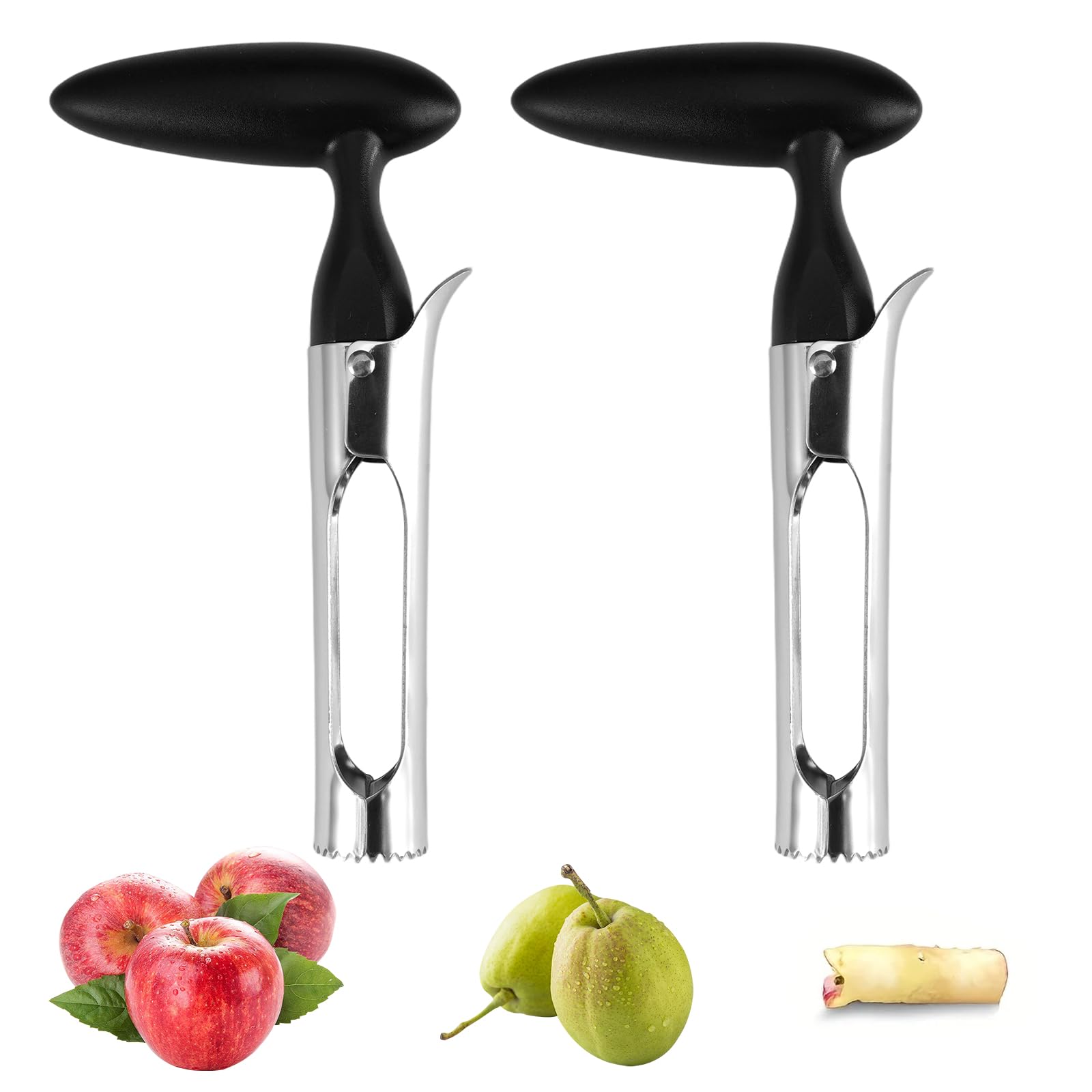 vide-pomme lame dentelée lot de 2