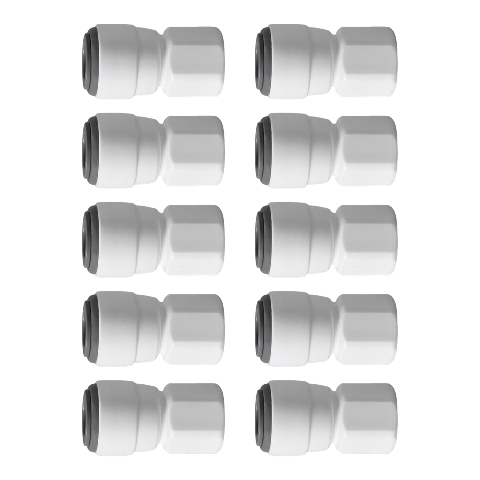 Msioytog Women's Turn 3 Points 10Pcs M11 Faucet Adapter Fittings High Strengths Leakproof Double Sealing Rings Water Filter Connection Water Filter Installation Fitting