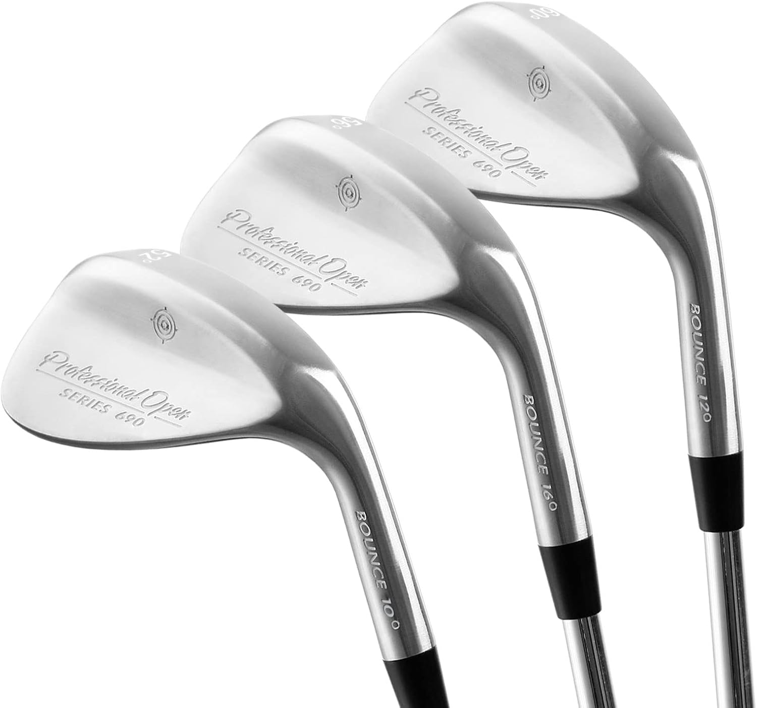 Professional Open 690 Golf Wedge Series, Wedge Sets or Individual Golf Wedges 52/56/60/64/68