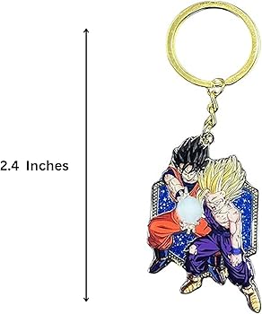 Zen Monkey Studios DBZ x Father and Son Kamehameha Keychain at