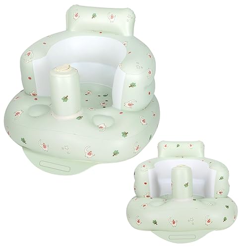 Miniatura 76 de Silla de bebé inflable, asiento de bebé inflable para bebés de 3 meses en adelante, silla inflable de verano con bomba de aire integrada, asiento