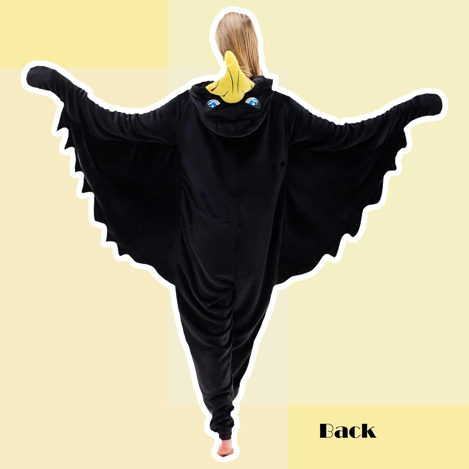 NEWCOSPLAY Unisex Adult Onesie Pajamas Animal One Piece Costume Cosplay Sleepwear - Image 4