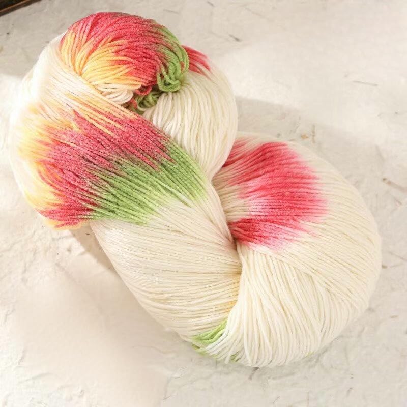 2 Piezas de 235-250 g de Hilo de Lana para Tejer a Mano, Hilo de Lana Degradado, para Tejer Gorros, suéteres, Bufandas y Mantas de Crochet