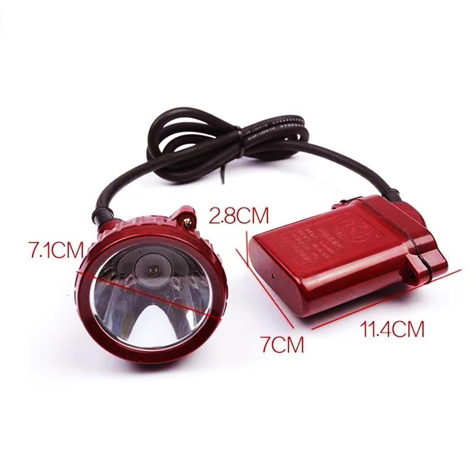 Sicherheit Bergbau Scheinwerfer 220V Unterirdische Scheinwerfer Wasserdicht LED Mining Cap Lampe Explosion Rroof Bergbau Licht Wiederaufladbare Coon Jagd Lichter
