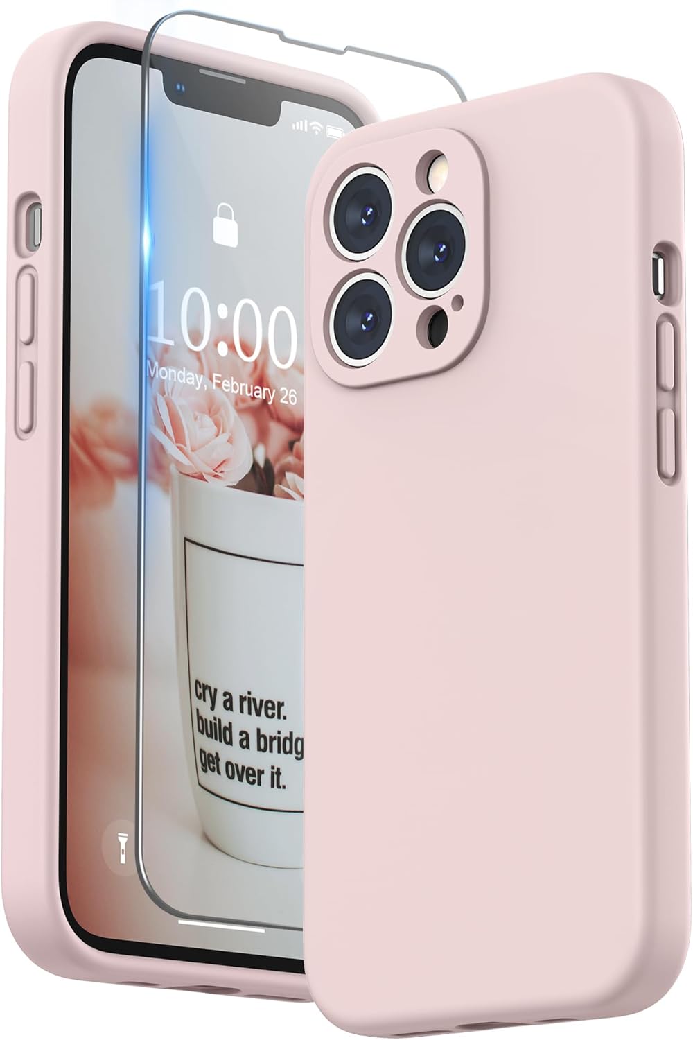 SURPHY Liquid Silicone Case for iPhone 13 Pro Case, Individual Protection for Each Lens Shockproof R… SURPHY Liquid Silicone Case for iPhone 13 Pro Case, Individual Protection for Each Lens Shockproof R…