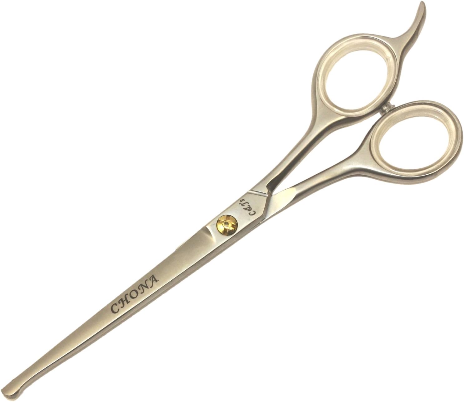 Chona G. Series Blunt Tip Handmade Shear for Pets, Straight, 6.5-Inch